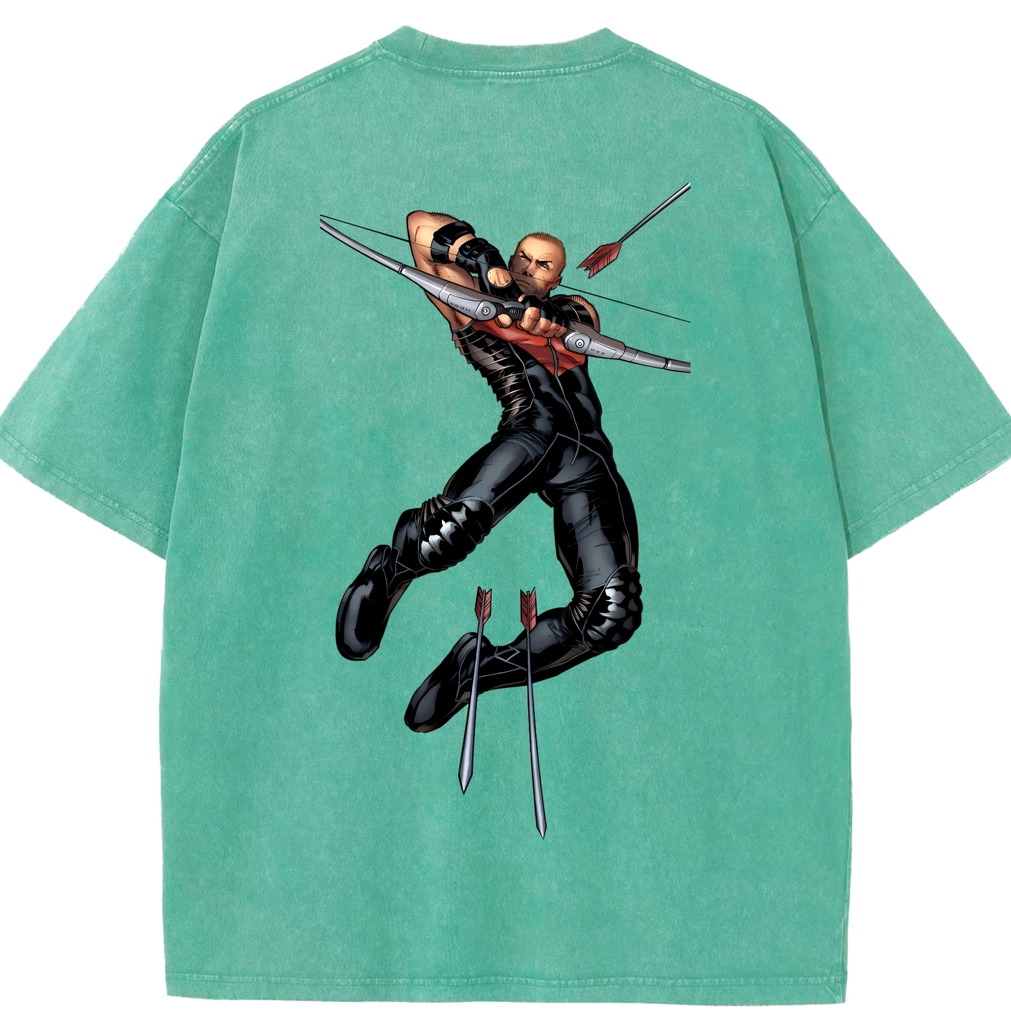 （画像用） アベンジャーズ The Avengers 綿100% ヴィンテージ風 半袖Tシャツ（背面プリント）